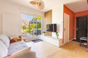 Appartements OPALYS - Maison Plain Pied - Jacuzzi - Petanque - Jardin - Parking - 800 m de la plage : photos des chambres