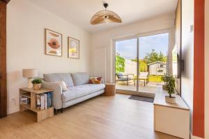 Appartements OPALYS - Maison Plain Pied - Jacuzzi - Petanque - Jardin - Parking - 800 m de la plage : photos des chambres