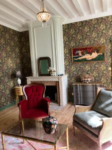 Maisons d'hotes Chambres d'hotes La Massonniere avec grand jardin - ideal familles, groupes et sejour nature - Sarthe : photos des chambres