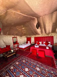 Desert camp camel & sandboarding