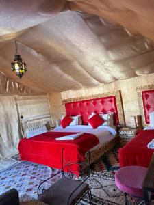 Desert camp camel & sandboarding