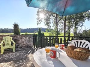 Maisons de vacances Charmant gite a Saint-Romain-Lachalm avec terrasse et proximite Dunieres - FR-1-582-264 : photos des chambres