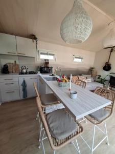 Thuisje van Hout, tiny house in Drentse natuur