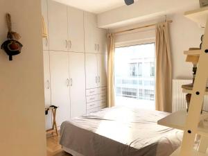 Quiet, central, on airport metro and bus line