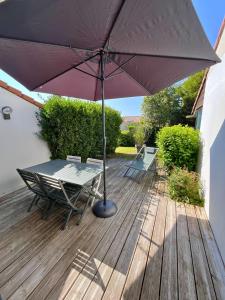 Maisons de vacances Casa Otarie avec piscine et terrasse -Proxi plage, port, gare : photos des chambres