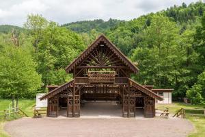 Maisons de vacances Gite du theatre de verdure : photos des chambres