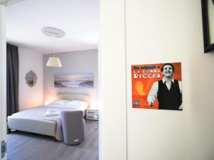 Dreibettzimmer mit Dusche