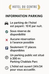 Hotels Hotel Du Centre Annemasse : photos des chambres