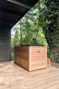 Maisons de vacances Maison de Reve avec Sauna en Pleine Foret : photos des chambres