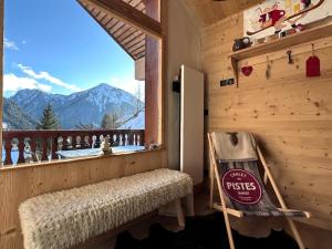 Appartements L’Eterlou Au pied des pistes, vue montagne : photos des chambres