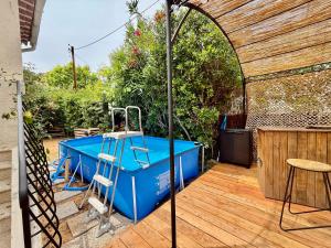Villas Maison Moderne - Grande Terrasse - Quartier calme : Villa - Vue sur Jardin
