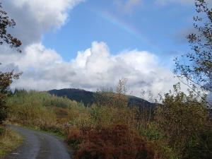 Hilltop Train Carriage with a View