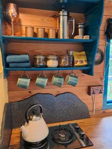 Hilltop Train Carriage with a View