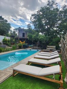 Villas Charming villa in the heart of the Mediterranean Garrigue : photos des chambres