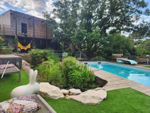 Villas Charming villa in the heart of the Mediterranean Garrigue : photos des chambres