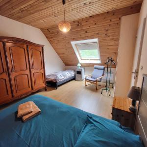 Maisons de vacances FOUESNANT La Maison de Gigi, a 2 minutes de la plage de KERLER : photos des chambres