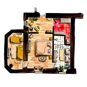 Maisons d'hotes Chambres d'hotes La Massonniere avec grand jardin - ideal familles, groupes et sejour nature - Sarthe : photos des chambres