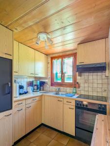 Repos en montagne, Chalet au vert, vue et terrasse