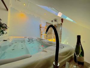 Appartements Nid douillet sous les toits avec jacuzzi : photos des chambres