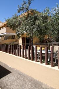 Villetta Simiri caposchiera con cortile e BBQ