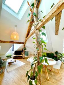 Appartements Nid douillet sous les toits avec jacuzzi : photos des chambres