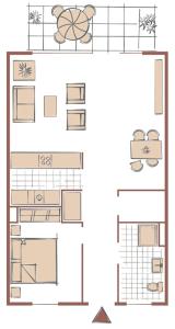 Haus Zur Mole, Wohnung 13 Meerblick