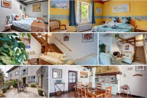 Appartements Charme authentique a Corbas - Authentic Charm in Corbas - 120m2 of Comfort-6 personnes : photos des chambres