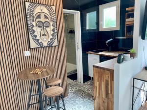 Studio indépendant à la campagne