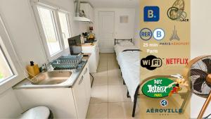Appartements Repos Urbain Studio Netflix a 5 min du RER : Appartement 1 Chambre