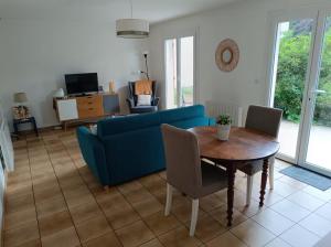 Grand 2 pièces pour 4 personnes avec jardin