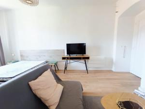 Appartements Magnifique Grand 30m2 refait a neuf en 2025 lumineux 4 couchages hyper centre Corte 13 cours paoli wifi tv lave linge : photos des chambres