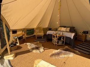 Glamping Tent with amazing view in the forest