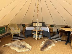 Glamping Tent with amazing view in the forest