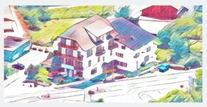 Chambre dhôtel twin