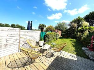 Villas Maison 2 pieces 4 personnes, residence tres calme a 5 mn des plages - Wifi : photos des chambres
