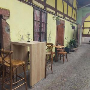 Appartements Gite typique alsacien maison vigneronne 18e siecle : photos des chambres