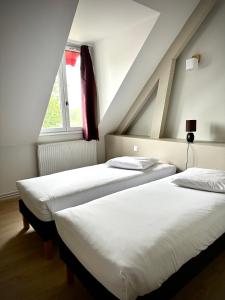 Hotels Le Relais de la Sans Fond : Chambre Lits Jumeaux