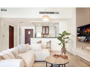 Boho Studio Beachfront Ain Sea View JBR Walk 1min