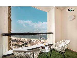 Boho Studio Beachfront Ain Sea View JBR Walk 1min