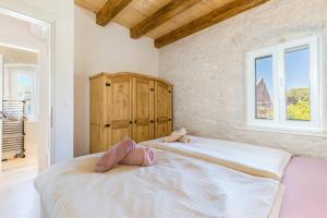 Apartments with parking space Skrip, Brac - 23826