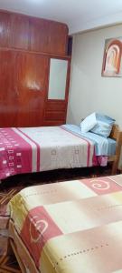 Cochera, 3 dormitorios, 2 baños, hasta 6 huésped