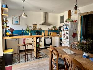 Maisons de vacances Maison familiale en centre-ville : photos des chambres
