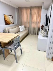 Flat decorado com vista mar- 502 Conforto para ate 6 pessoas