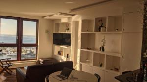 Platinium Sea Towers Gdynia - widok na morze