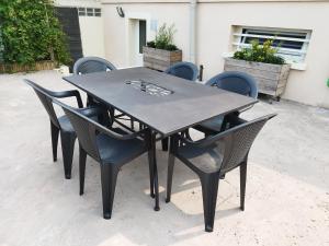 Appartements Disney grand F2 dans maison terrasse privee : photos des chambres