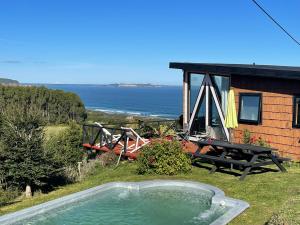 Casa Exclusiva con Hot Tub en Puerto Godoy, Maullín