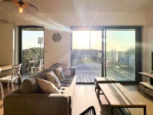 Luxueux T4 vue mer avec jardin privé