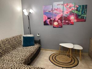 Appartements T2 RDC a Canet en Roussillon Europa 4 pers ,piscine,clim, tennis, parking : photos des chambres