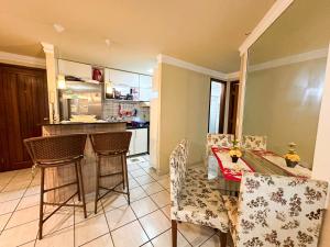 Apto completo com Piscina e Wi-Fi em Ponta Negra