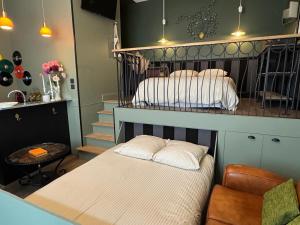 Appartements My little loft in the heart of the city : photos des chambres